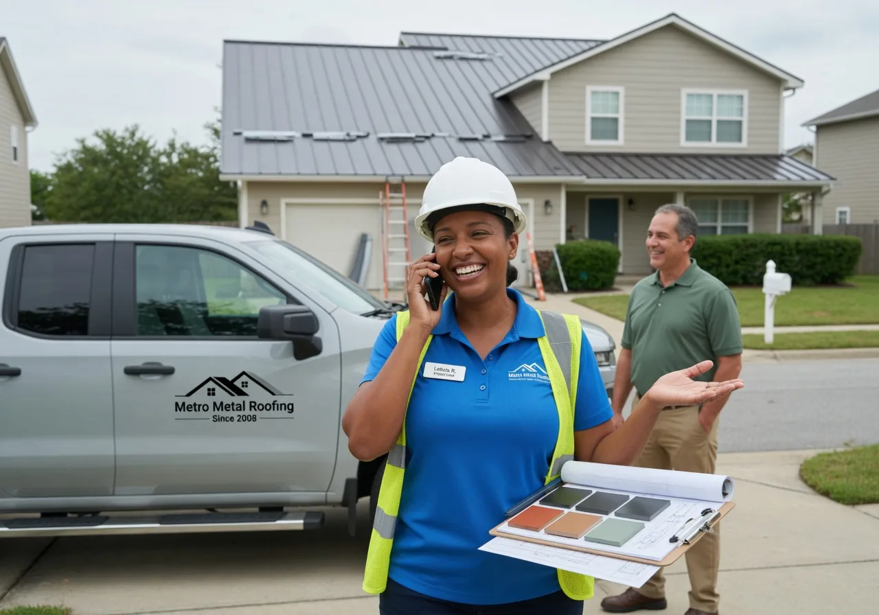 Storm Damage Metal Roof Repair in Harrisville, PA